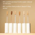 Concealer Invisible Hero No2 (nuanta deschisa, calda), corector mineral lichid cu cofeina, 5ml