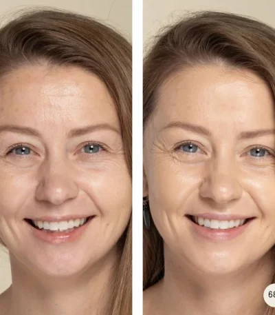 Fond de ten Salty Air Mineral Serum, cu acid hialuronic si vitamina C, SPF20, 30 ml