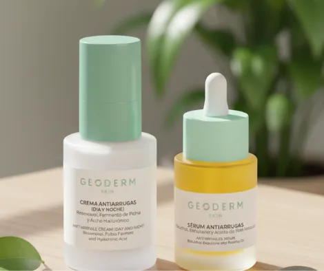 Crema antirid si ser antirid Geoderm cu bakuchiol